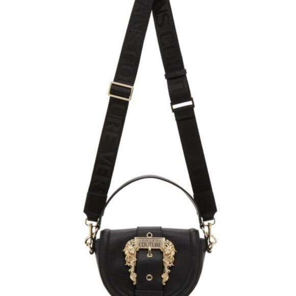 Versace Jeans Couture Black Mini Couture Crossbody Bag - Picture 6 of 8